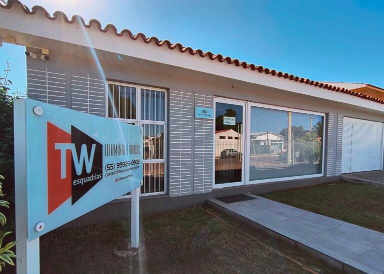 Fachada TW Esquadrias - São Sepé/RS